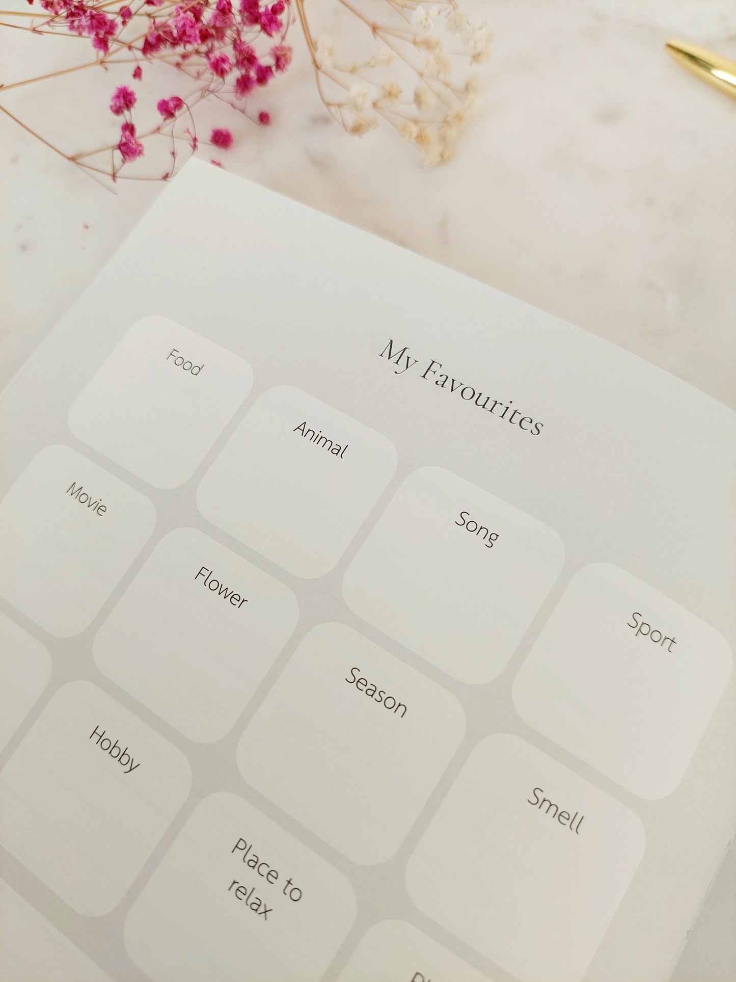 NANA Memory Journal - IVORY Linen