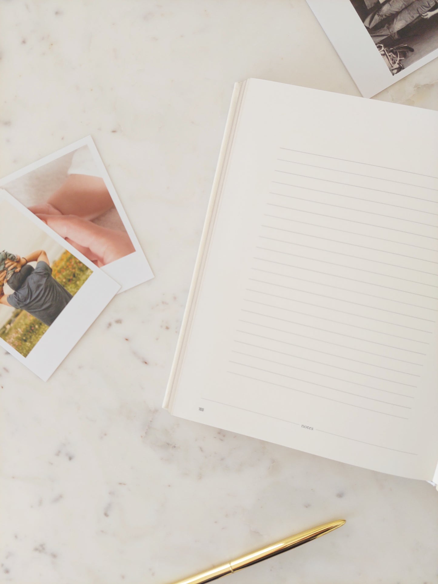 *IMPERFECT* DAD Memory Journal - NAVY Linen