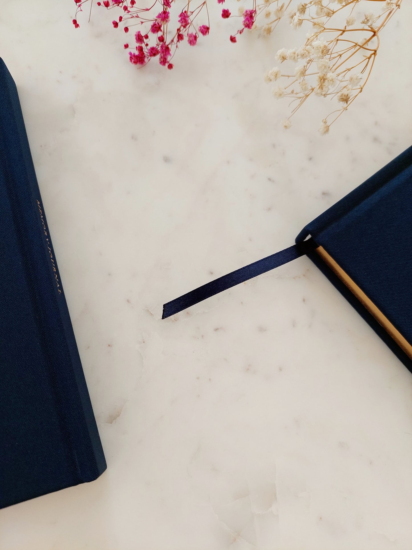 GRANDPA Memory Journal - NAVY Linen